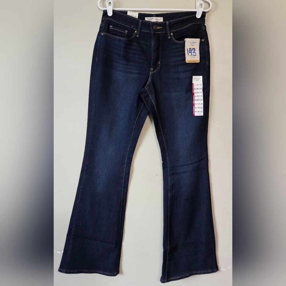 🩷💚 Levi Strauss‎ Signature Women’s Mid-rise Bootcut Jeans W27 X L30